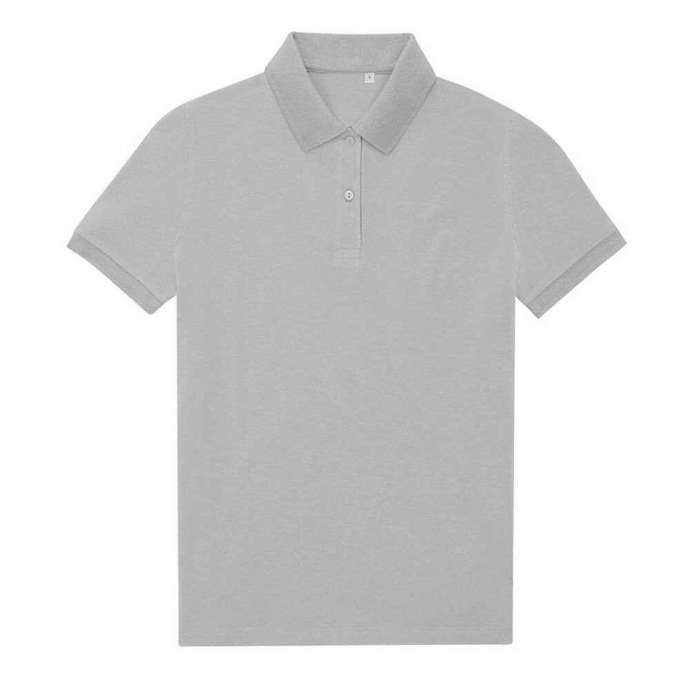 B&C Womens/Ladies My Eco Polo Shirt / Pacific Grey